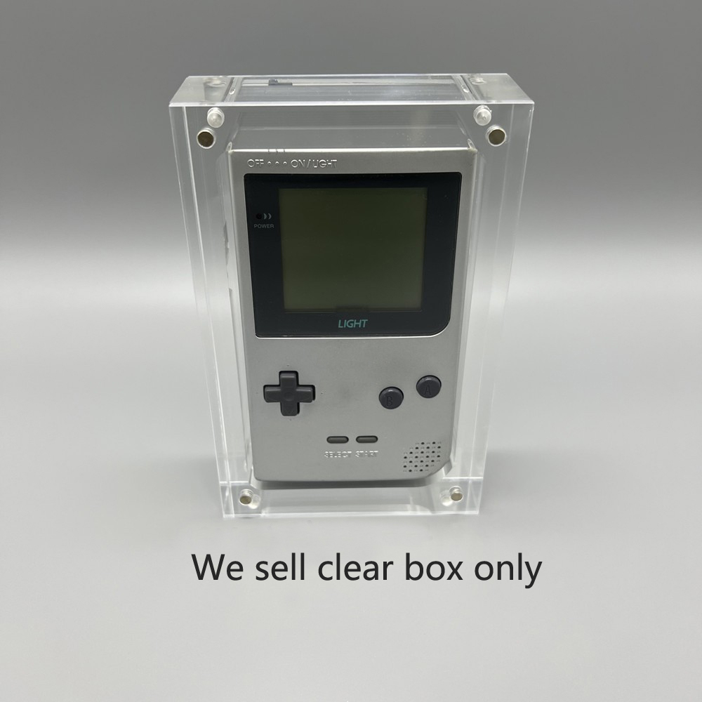 Gaming Console Holder - Transparante opslag Magnetische acryldoos voor gamboy