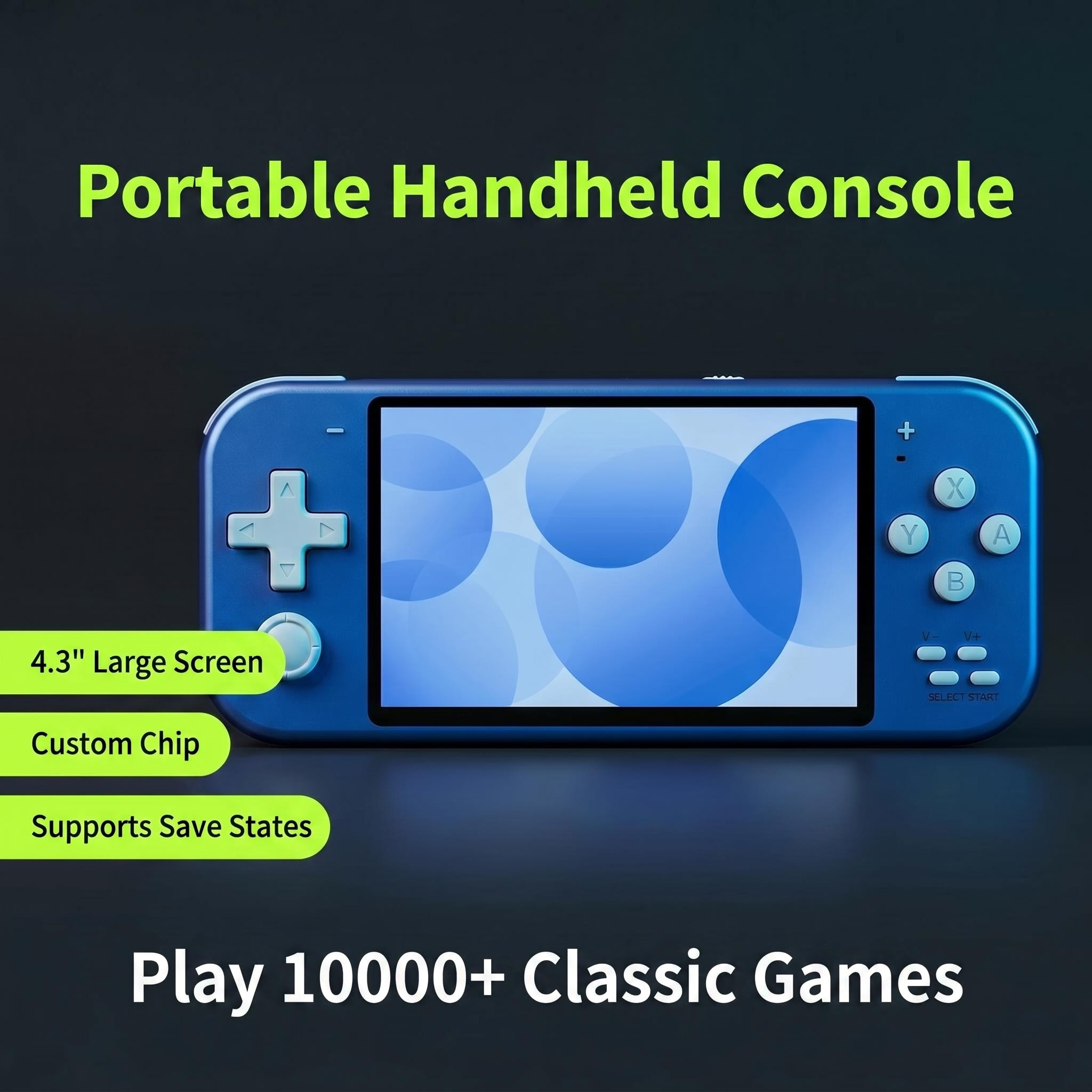 Gaming Console Gs5 - Draagbaar Linux-spelapparaat, handheld game, handheld gameconsole,