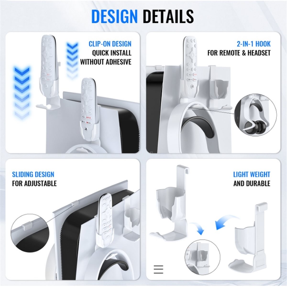 Gaming Console Headset - PHONE&GEAR Voor Accessoires Hoofdtelefoonstandaardhouder voor PS