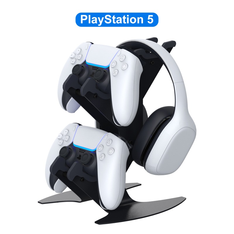 Gaming Console Headset - Bureaublad-gamecontroller-standaardhouder, compatibel met PS-gamepad, opbergrek voor