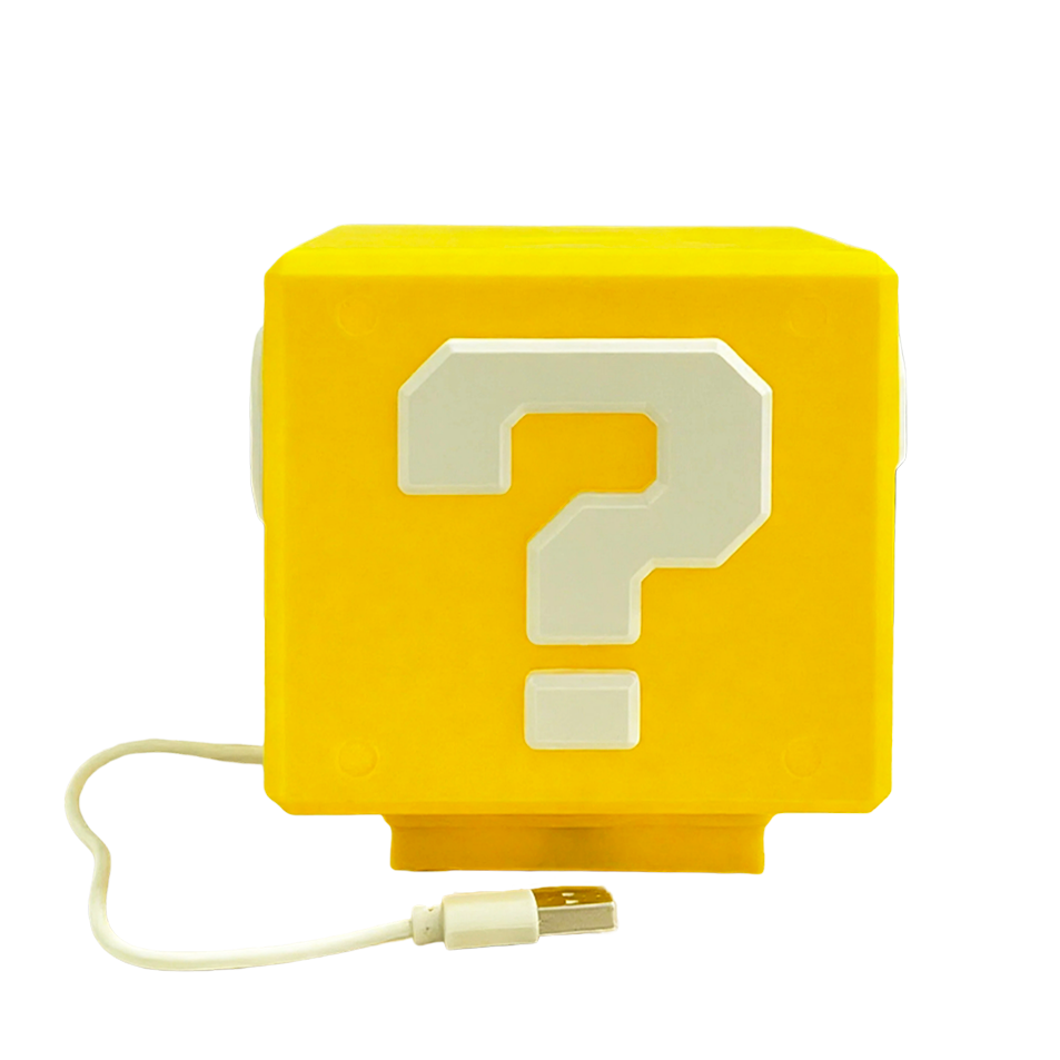 Gaming Console Design - 2026 Question Block Lamp met geluidseffecten,