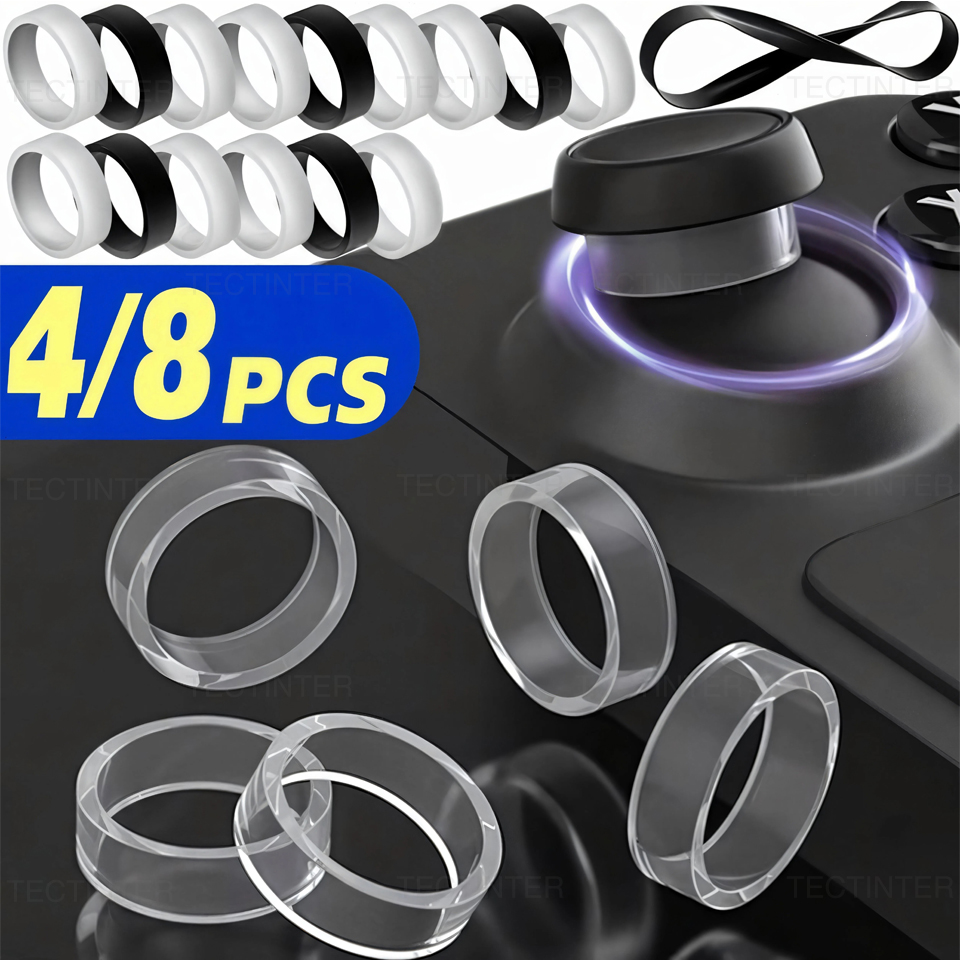 Sony Console Ps5 Slim - 4/8 Stuks Elastische Beschermende Joystick Rubberen
