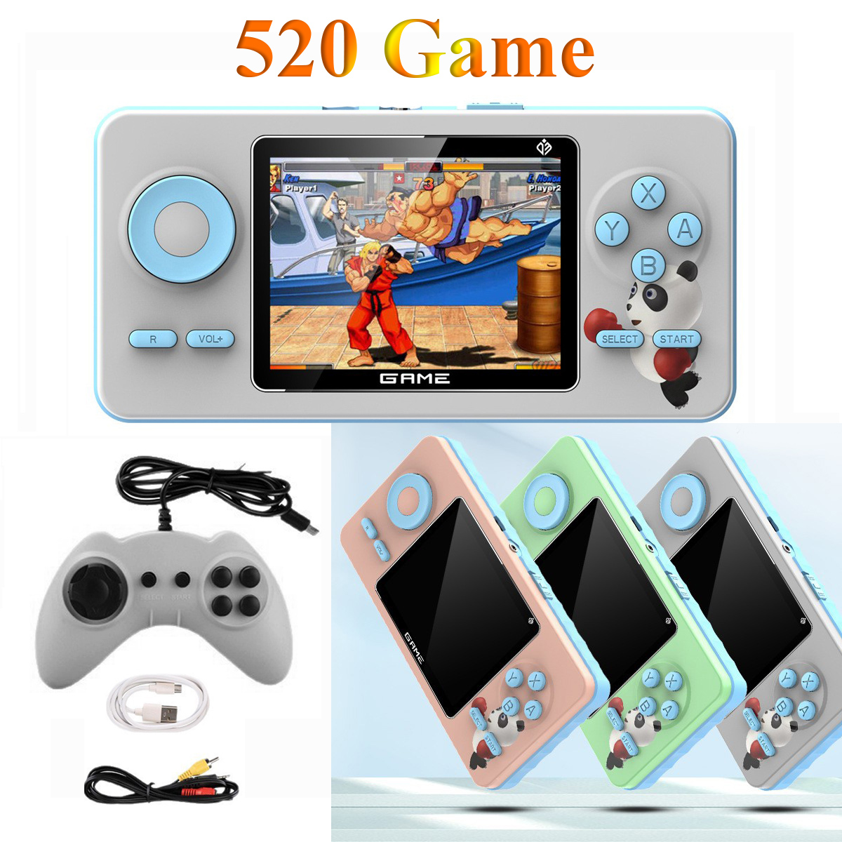 Gaming Console 6 Year Old - S5 Mini Retro Videogameconsole Ingebouwde 520