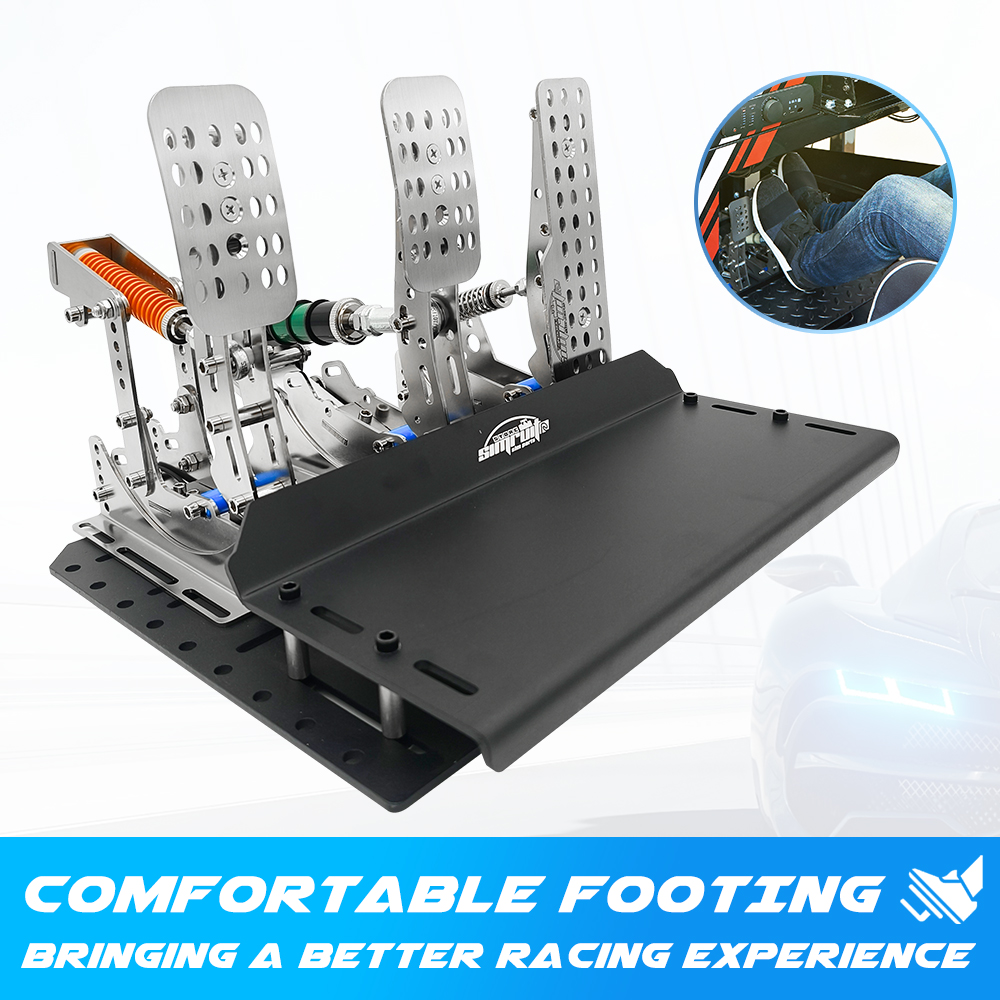 Racing Pedal Set - SimRuito Sim Racing LoadCell Pedalen 3mm