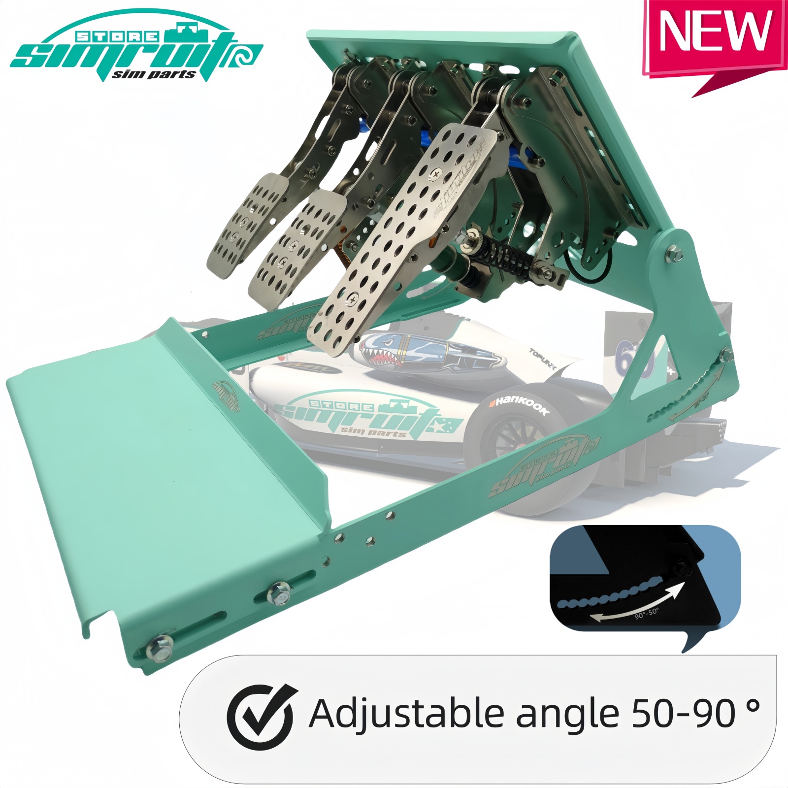 Racing Pedal Set - SimRuito Driving Simulator Pedaal Sim Racing