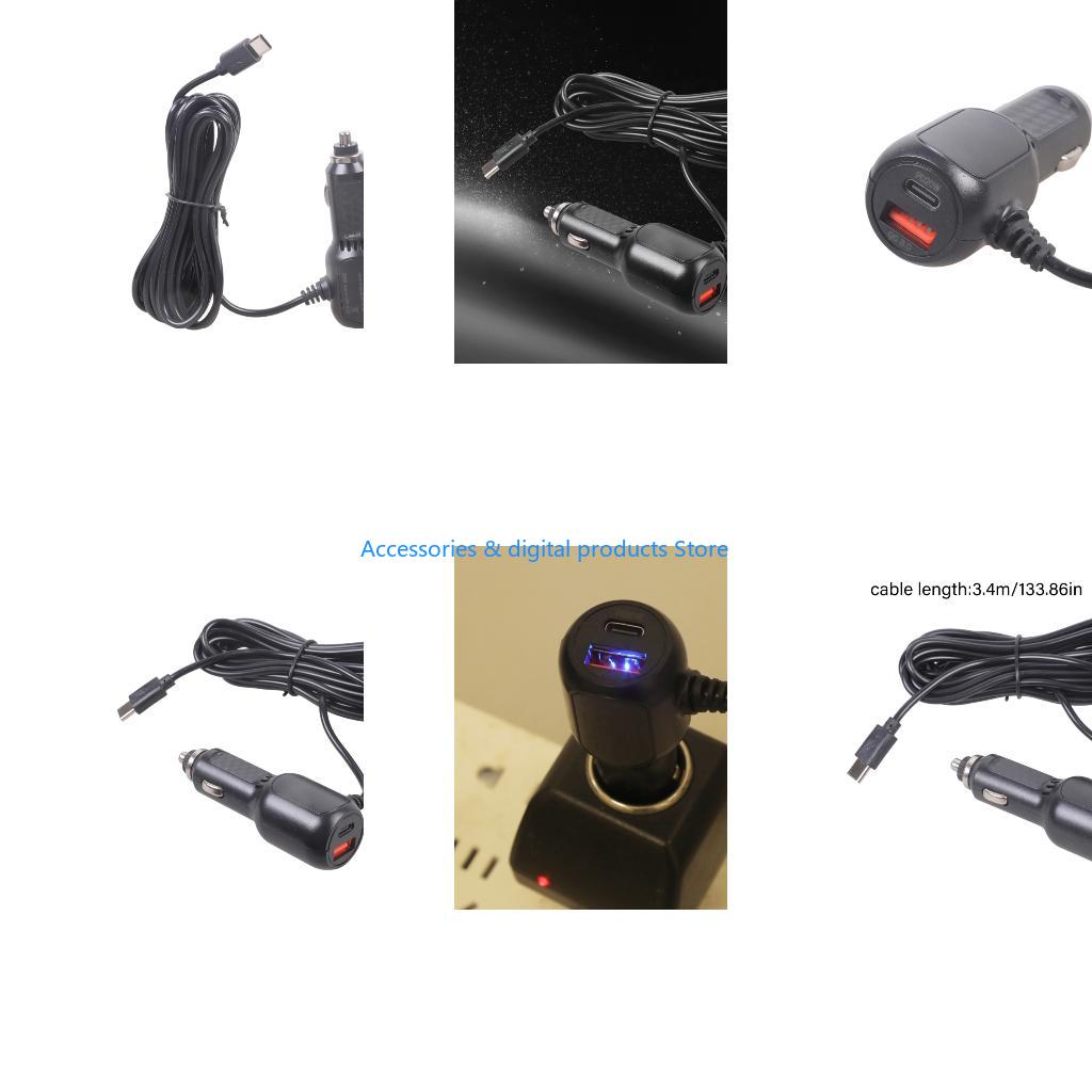 Gaming Console In Car - 77JD Universele 20W.0 autoladers Type C-poort