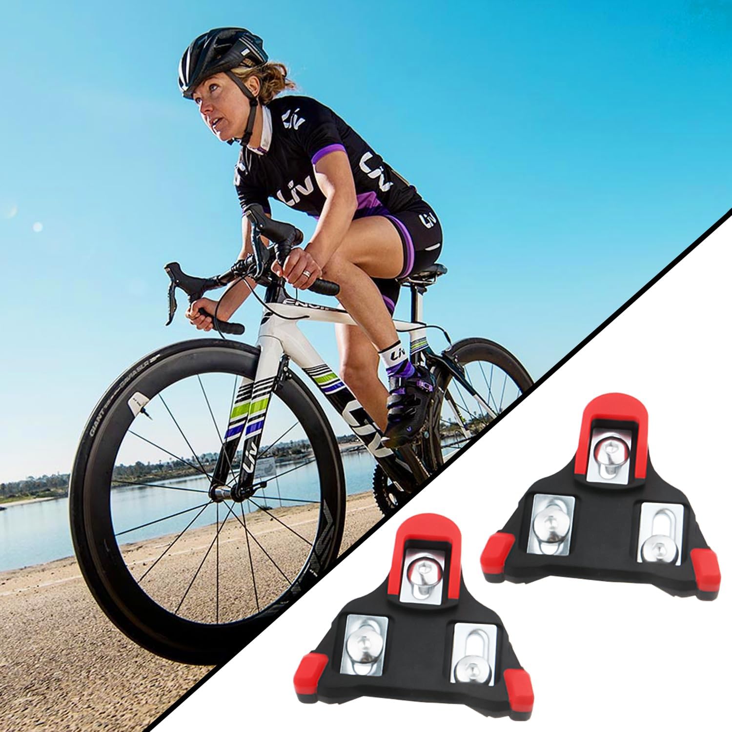 Racing Pedal Set - Racefietspedelset voor Shimano SPD SL voor