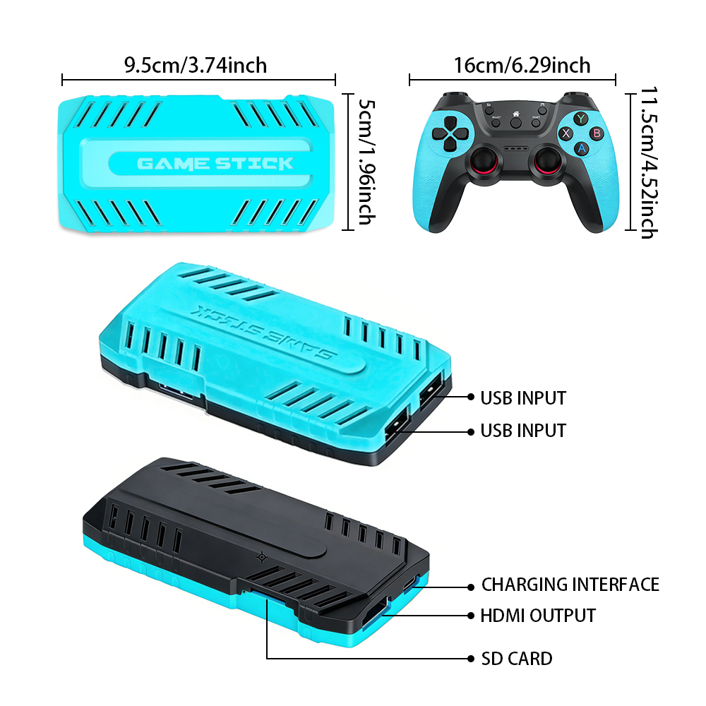 2026 Nieuwe X10 Pro Retro Game - Gaming Console Stick recensie en prijs