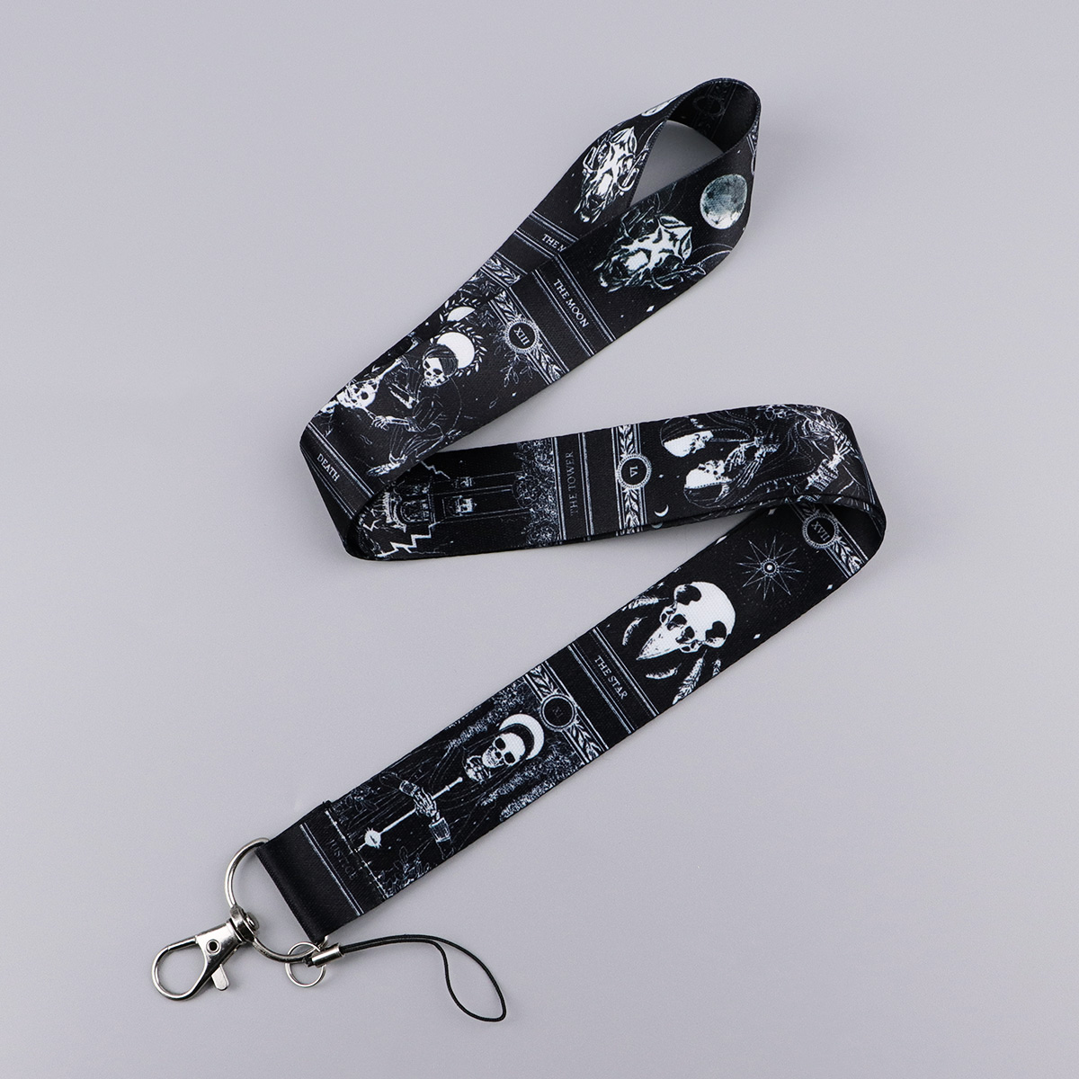 Tarot-thema schedel lanyard ka - Gaming Card Holder recensie en prijs