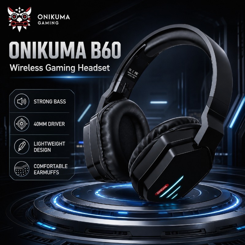 ONIKUMA B60 Draadloze Gaming S - Gaming Console In Amazon recensie en prijs