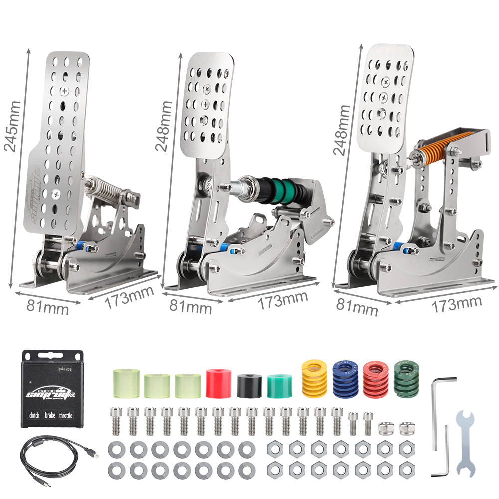 SimRuito Sim Racing LoadCell P - Racing Pedal Set recensie en prijs