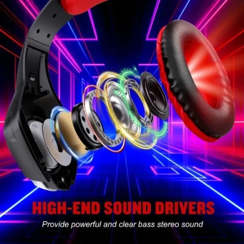 LED-gaminghoofdtelefoon met mi - Gaming Console Headset recensie en prijs