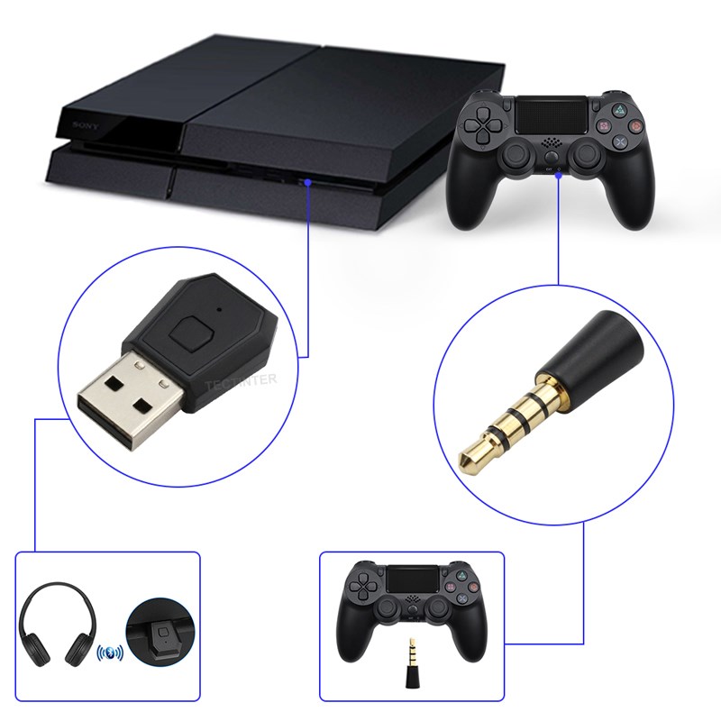 USB draadloze adapterontvanger - Gaming Console Headset recensie en prijs