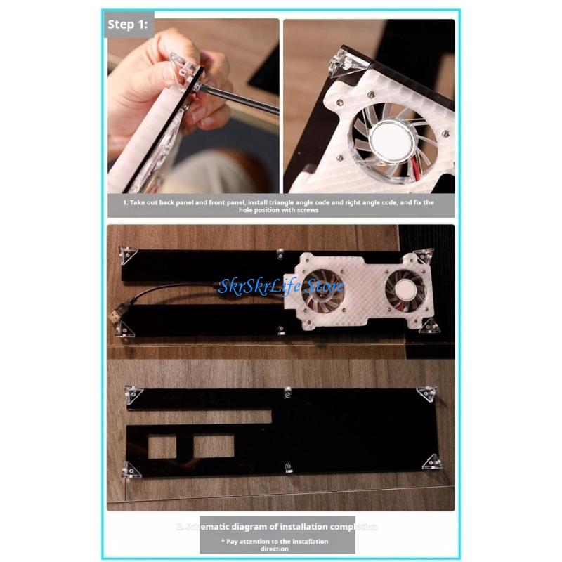 E65E Doorzichtige beschermhoes - Gaming Console Display Case recensie en prijs