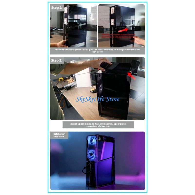 E65E Doorzichtige beschermhoes - Gaming Console Display Case recensie en prijs
