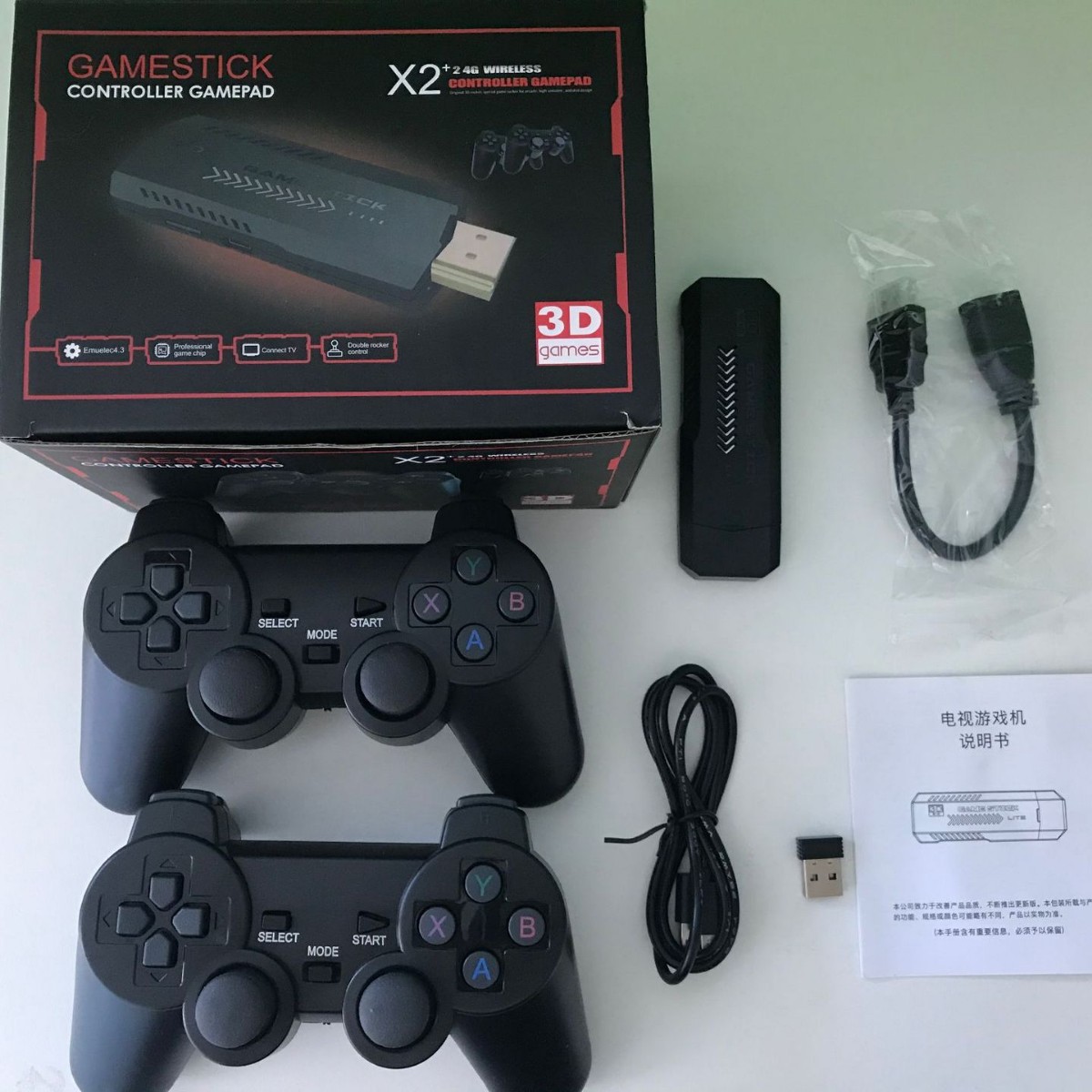 X2 Retro Videogame Console 2.4 - Gaming Console Stick recensie en prijs