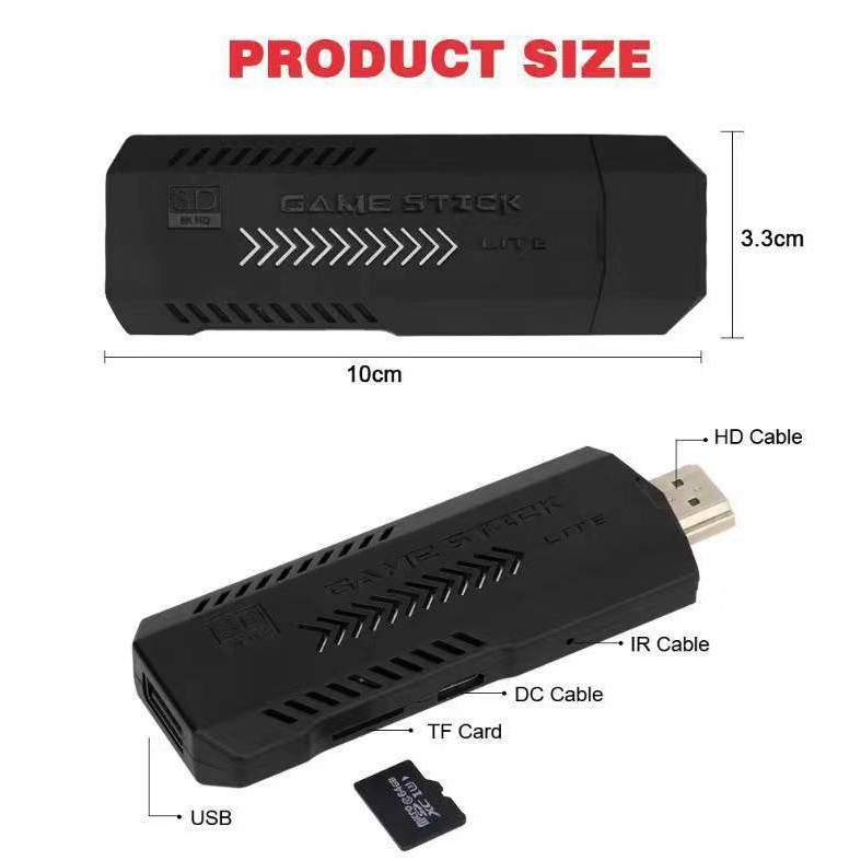 X2 Retro Videogame Console 2.4 - Gaming Console Stick recensie en prijs